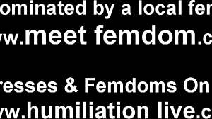 Instruções de ejaculação para uma femdom dominante