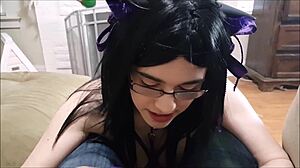 Onlyfans exclusive: Submissive catgirl sucks and swallows in HD