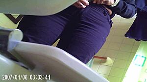 Videoen av bestemors private bad er fanget på skjult kamera