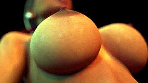 Sıcak bir çizgi film üçlüsünde anal seks ve çift penetrasyon