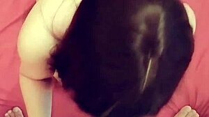 L'adolescente égyptienne Mariam se fait baiser par son voisin dans une vidéo française