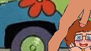 Kreslené porno s Velmou zo Scooby-Doo