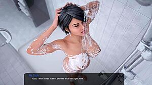 Házas milf rosszkedvűvé válik a 3D rajzfilmes pornójátékban