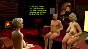 Sex în grup inspirat de Hentai în Sims 4