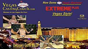 Aşırı bağlama ve oyuncaklarla vahşi Vegas BDSM seansı