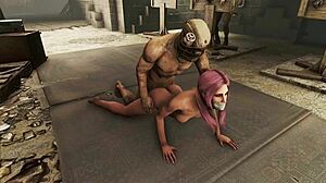 Fallout 4: Raziskovanje temnih fantazij z rožnatolasim likom v BDSM